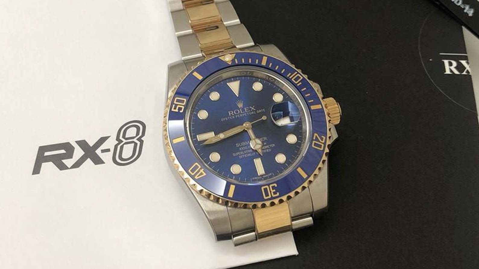 台北腕錶勞力士RX8手錶包膜